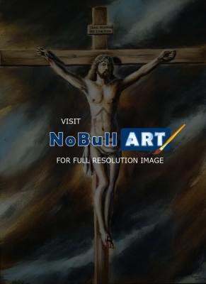 Figurative Works - Crucifixion - Acrylic
