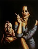 Medusa Modernus - Oil Paintings - By Charles Griffith, Naturalistic Painting Artist