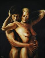 Figurative Works - The Lovers - Oil