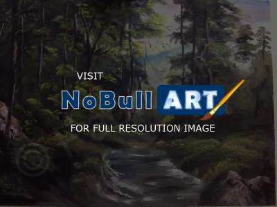 Nature - Forest View - Oil