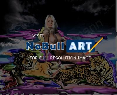 Nudes - Leyla  My  African Dream - Digital Painting