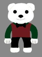 Marshmallow Teddybear - Digital Digital - By Rachel Stiles, Digital Digital Artist