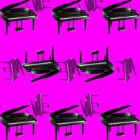 Patterned Pianos - Digital Digital - By Rachel Stiles, Digital Digital Artist