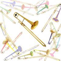 Emphasis Trombones - Digital Digital - By Rachel Stiles, Digital Digital Artist