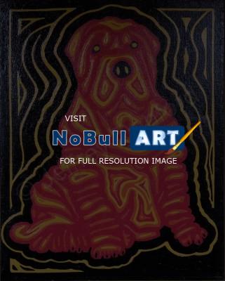 Dog Art - Charpei - Oil