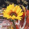 Sunflower Dream - Watercolor Paintings - By Soon  Y Warren, Realism Painting Artist