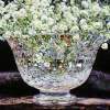 Babys Breath Sprinkle - Watercolor Paintings - By Soon  Y Warren, Realism Painting Artist