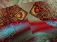 Of Angels And Pins - Multilayer Fractals Digital - By Anne Marie Tobias, Pure Abstract Digital Artist