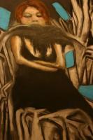 Endangered Species - Charcoalpastel Other - By Nick Dooley, Traditional Other Artist