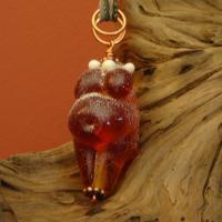 Lampwork Beads - Ancient Artifcat Goddess Pendant - Glass