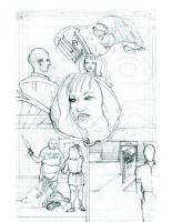 Judas Road Pg 7 - Graphite On Paper Digitally En Other - By Lewis Eliou, Grim Realism Other Artist