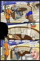 Judas Road Pg 1 Color - Graphite On Paper Digitally En Other - By Lewis Eliou, Grim Realism Other Artist