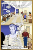 Judas Road Pg 2 Color - Graphite On Paper Digitally En Other - By Lewis Eliou, Grim Realism Other Artist