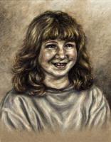 Portraits - Janelle 2 - Oil Pastel