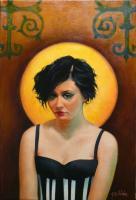 Saint Reluctance - Oil Paintings - By Graeme Balchin, Imaginative Realisim Painting Artist