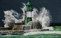 Storm - Acrylics Paintings - By Voye Daniel, Realism Painting Artist
