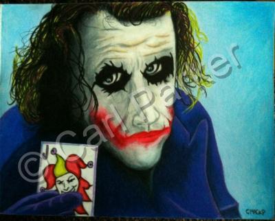 The Joker - My Card - Colored Pencil