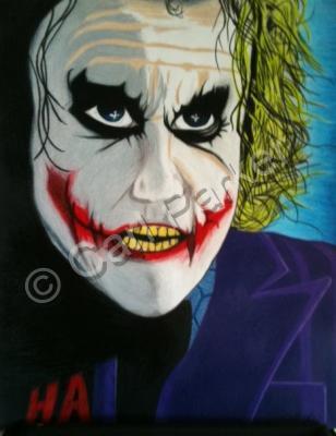 The Joker - Ha - Colored Pencil