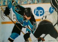 Sports - San Jose Sharks - Colored Pencil