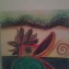 Lala-Beach - Oil Pastelacrylic Paintings - By Danielle Holmes, Abstract Painting Artist