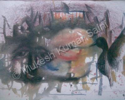 Add New Collection - Kiss For World Series - Mix Media On Paper