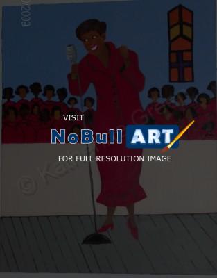 Pop Art - The Church Lady - Acrylics
