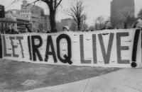 Let Iraq Live - 35Mm Film Photography - By Desiree Brennan, Black And White Photography Artist