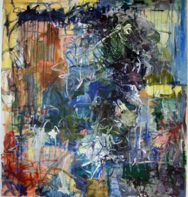 Acrylic Exspresionist - Untitled - Acrylic On Canvas