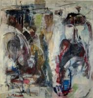 Untitled - Oil On Canvas Paintings - By Daniel Litchauer, Abstractexspresionist Painting Artist