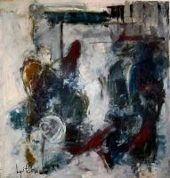 Untitled - Oil On Canvas Paintings - By Daniel Litchauer, Abstractexspresionist Painting Artist