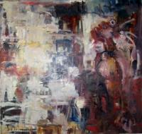 Untitled - Oil On Canvas Paintings - By Daniel Litchauer, Abstractexspresionist Painting Artist