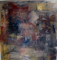 Untitled - Oil On Canvas Paintings - By Daniel Litchauer, Abstractexspresionist Painting Artist