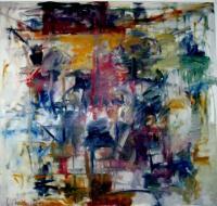 Untitled - Oil On Canvas Paintings - By Daniel Litchauer, Abstractexspresionist Painting Artist