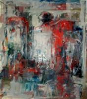 Untitled - Oil On Canvas Paintings - By Daniel Litchauer, Abstractexspresionist Painting Artist