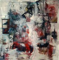 Untitled - Oil On Canvas Paintings - By Daniel Litchauer, Abstractexspresionist Painting Artist