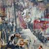 Untitled - Collage Paint On Wood Mixed Media - By Daniel Litchauer, Abstractexspresionist Mixed Media Artist