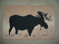 Bull Moose - Scroll Saw Woodwork - By John Saude, Bold Woodwork Artist