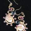 Taj Mahal Gemstone Earrings - Gemstone Jewelry - By Sally Ulanosky, Wiresculpting Jewelry Artist