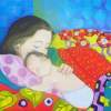 Holding Happiness - Oil On Canvas Paintings - By Patricia Ritter, Realism Painting Artist
