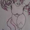 Psy-Wolf - Pencil And Marker Drawings - By Damore West, Comic Drawing Artist