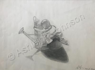 Original - Complex Objects - Graphite Pencil