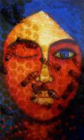 Face III - Digital Print Digital - By Arunima Kapoor, Expressionism Digital Artist