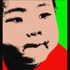 Chinese Baby - Mixed Printmaking - By Otis Porritt, Pop-Art Printmaking Artist