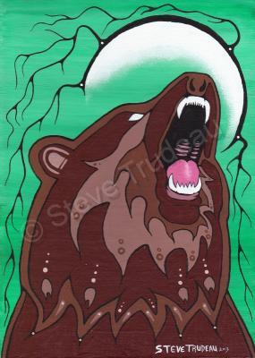 Painting - Bear Clan - Acrylic Paint