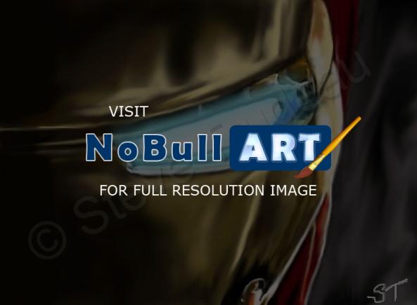 Digital Artwork - Ironman - Digital Image