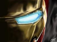 Ironman - Digital Image Digital - By Steve Trudeau, Movie Theme Digital Artist