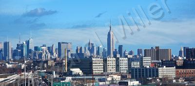 Cityscape - View Of Big Apple From New Jersey - Digital