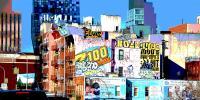Cityscape - New York Graffiti - Digital