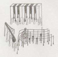 Sketches - Melting Music - Pencil