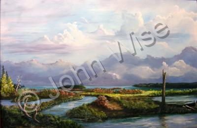 Northwest - Rivers End - Acrylic